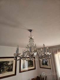 2 lampadari in cristallo nuovi