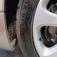 Gomme Continental sport contact 7 quasi nuove 
