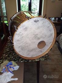 Pelle cassa batteria Remo Fyberskin 22 forata