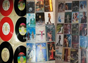 DISCHI CELENTANO CANTANTI DEL CLAN LP e 45GIRI