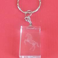 SU MESSINA PORTA CHIAVI IN PLEXI FERRARI