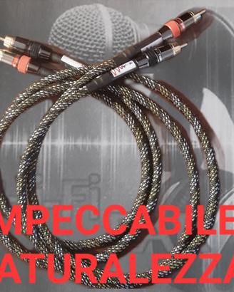 CAVO AUDIO RCA  HI-END PURE OFCC COPPER 100% 7N