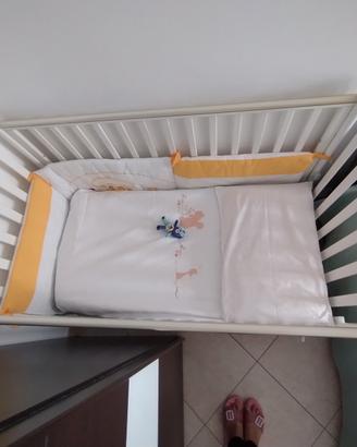 lettino per bambini 60+110 cm