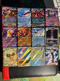 Lotto 12 carte pokemon rare - diversi set