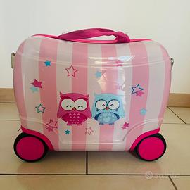 Valigia Trolley cavalcabile bambina