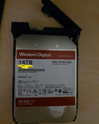 HD Western Digital RED PRO 16TB