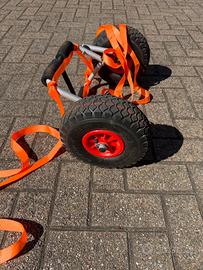 Carrellino per canoa e kayak