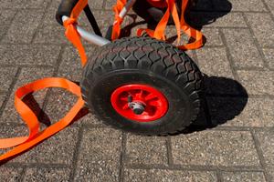 Carrellino per canoa e kayak