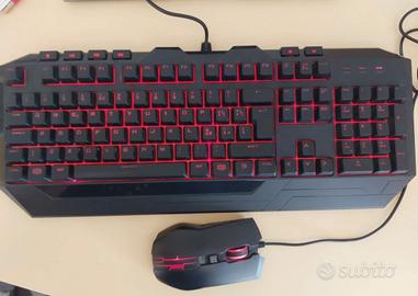 Mouse e tastiera gaming Kit Devastator
