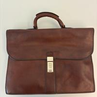 Borsa 24 ore in vera pelle artigianale Barantani