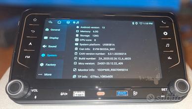 Autoradio Android 7" 8core + Retrocamera