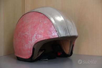 Casco vera pelle made in Italy