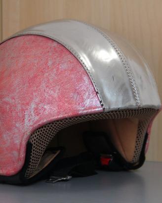 Casco vera pelle made in Italy