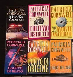 Lotto 6 romanzi Patricia Cornwell Kay Scarpetta