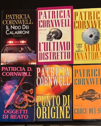 Lotto 6 romanzi Patricia Cornwell Kay Scarpetta