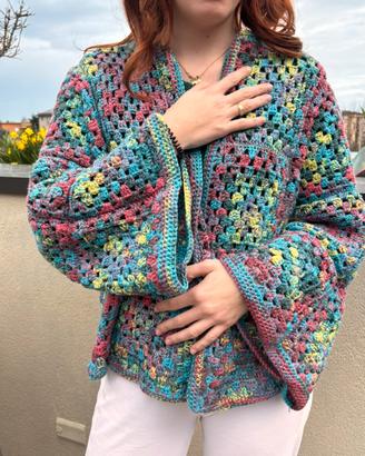 Giacca/cardigan uncinetto