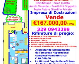 Ampio Appartamento Libero su Tre Lati con P. Auto