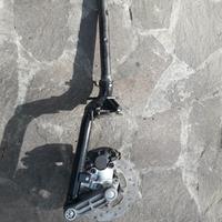 Modifica freno a disco anteriore vespa