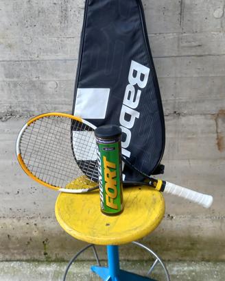 Classica racchetta tennis ARTENGO COMPLETA DI SACC