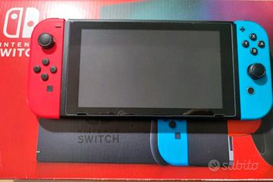Nintendo switch 32gb V2 boxata completa borsa