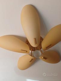 Lampadario, applique e tenda