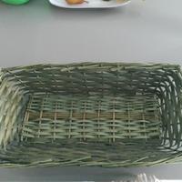 cesto verde nuovo