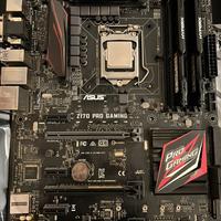 CPU i7 6700 + Scheda madre Asus + RAM 3.4ghz