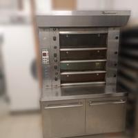 Forno Professionale a tubi a Gas BONGARD a 4 Piani