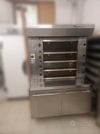 Forno Professionale a tubi a Gas BONGARD a 4 Piani