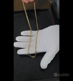 collana oro giallo 18 kt
