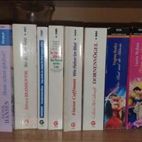 lotto di libri per riuso creativo, romanzi tedesco