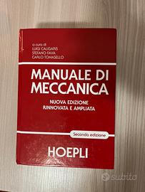 Manuale Meccanica HOEPLI
