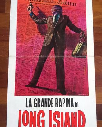 La grande rapina di Long Island Locandina original