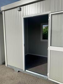 MONOBLOCCO BOX COIBENTATO 3X2 METRI PREFABBRICATO