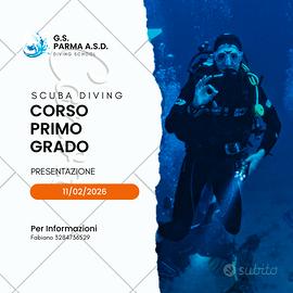 Locale per sede Gruppo Sommozzatori Parma ASD