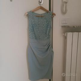 abito donna estivo colore turchese.