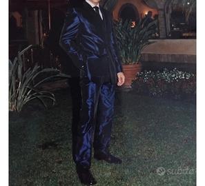 completo blu uomo elegante carlo pignatelli 