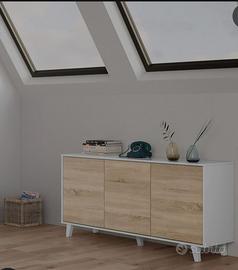 Credenza Dmora Ante e 3 piani