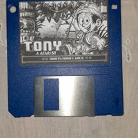 Atari ST Tony Montezuma's Gold su Floppy Disk
