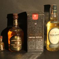 CHIVAS REGAL GLEN GRANT 3 bottiglie whisky vintage
