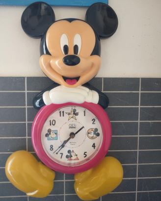 orologio da parete Topolino Mickey Mouse 