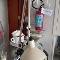 Lampada con morsetto vintage