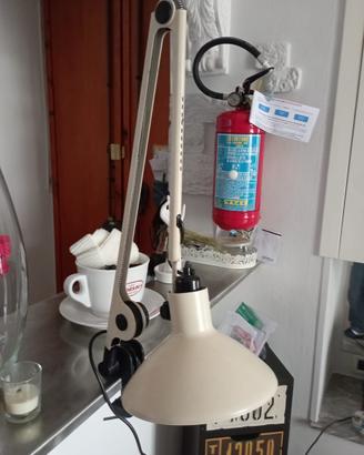 Lampada con morsetto vintage