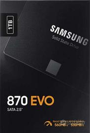 Samsung ssd 870 EVO - 1TB nuovo sigillato