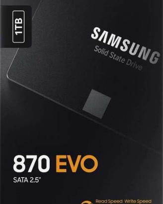Samsung ssd 870 EVO - 1TB nuovo sigillato