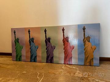 Quadro su pelle