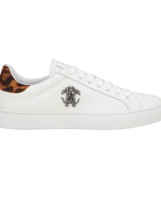 Roberto Cavalli Sneakers Basse  Pelle Tg 43 e 44