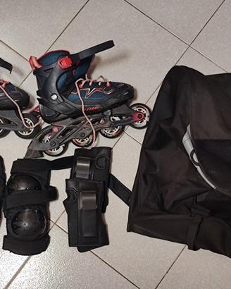 PATTINI IN LINEA OXELO ROLLERBLADE 32-35