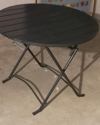 tavolo da giardino terrazzo pieghevole 