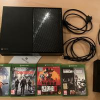 Xbox one nera piu vari giochi